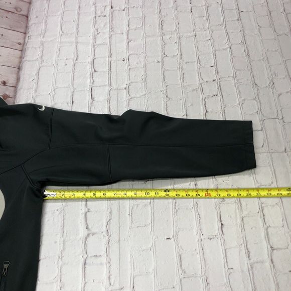 Nike Men Full Zip Fleece Soft Shell Jacket Size XL Extra Large Gray B214 -16 - Picture 5 of 15